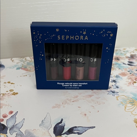 Sephora Other - Sephora Rouge Veloute Cream Lip Stain Set